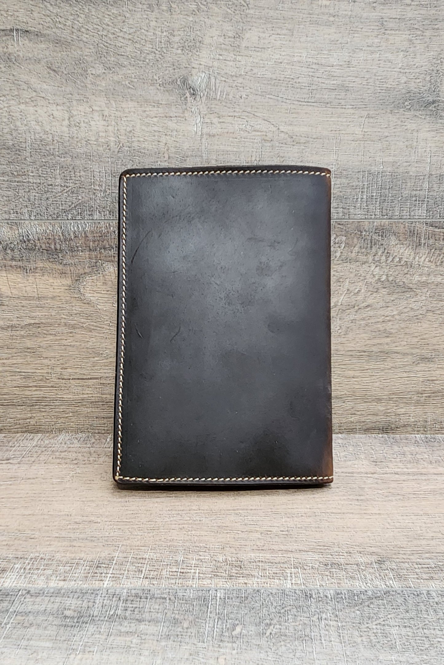 Pad-Folio Leather Notebook Cover 8"x 5" in Brown